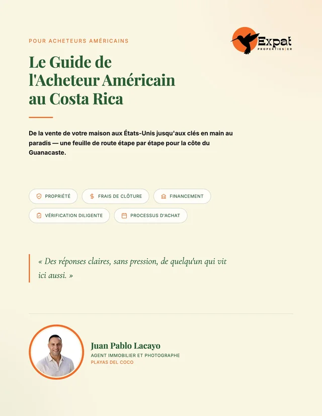 Couverture du guide pour acheteurs américains