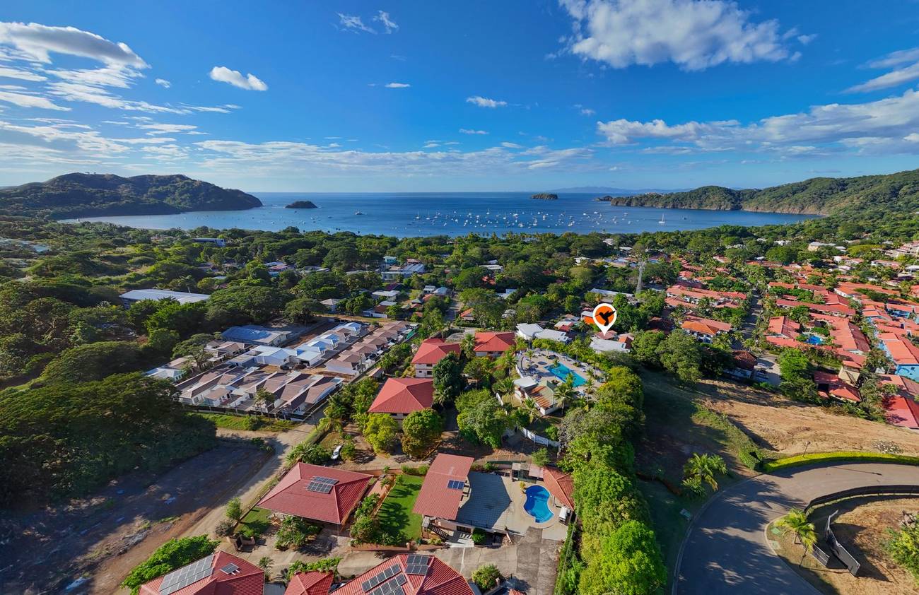 Tucanes #5 aerial view of Playas del Coco